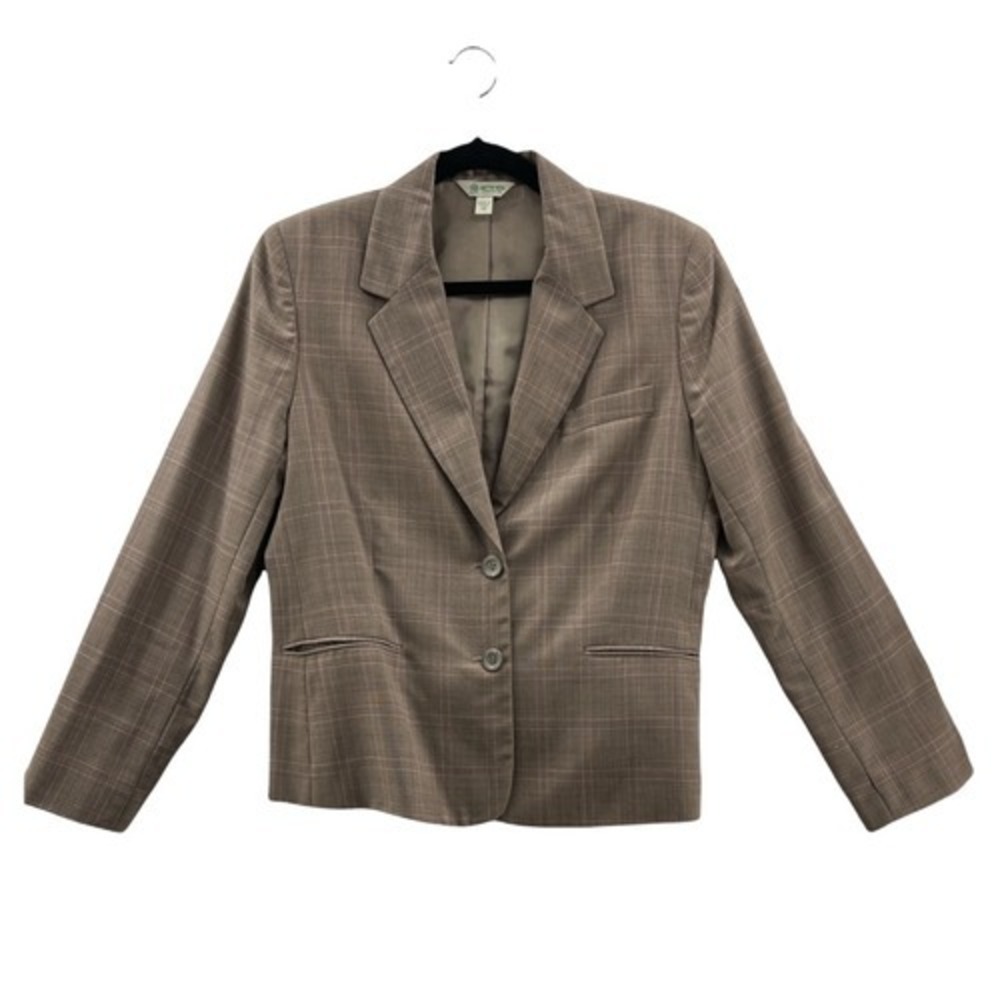 Austin Reed Plaid Blazer Women's Size 10 Career Office Professional